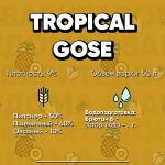 Рецепт пива Тропический Гозе ( Tropical Gose )