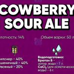 Рецепт пива Брусничный Эль (Cowberry Sour Ale)