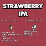 Рецепт пива Клубничная ИПА (Strawberry IPA)