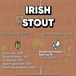 Рецепт пива Ирландский стаут ( IRISH STOUT )